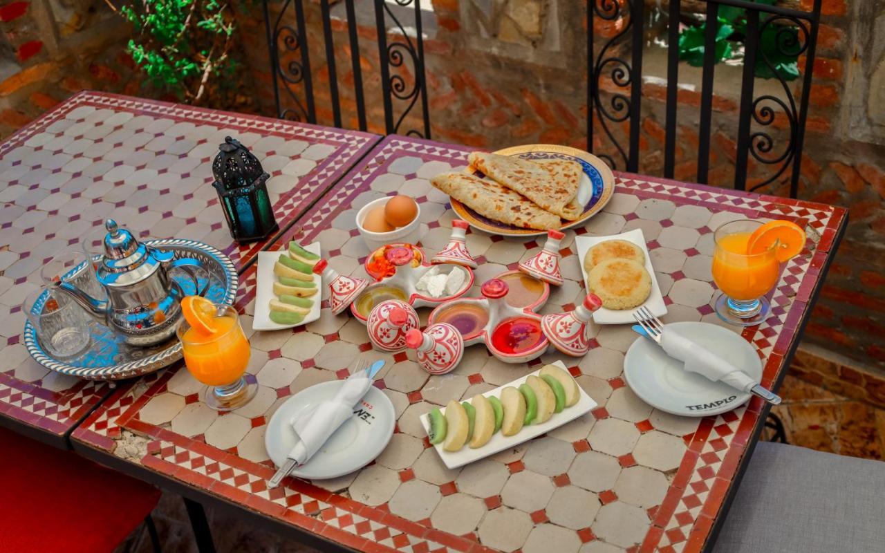 Dar Touijar Otel Şafşavan Dış mekan fotoğraf